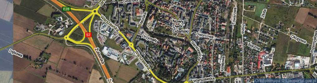 Zdjęcie satelitarne Drzymały Michała ul.